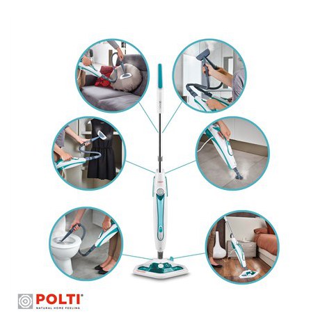 Polti | PTEU0282 Vaporetto SV450_Double | Steam mop | Power 1500 W | Steam pressure Not Applicable bar | Water tank capacity 0.3 - 7